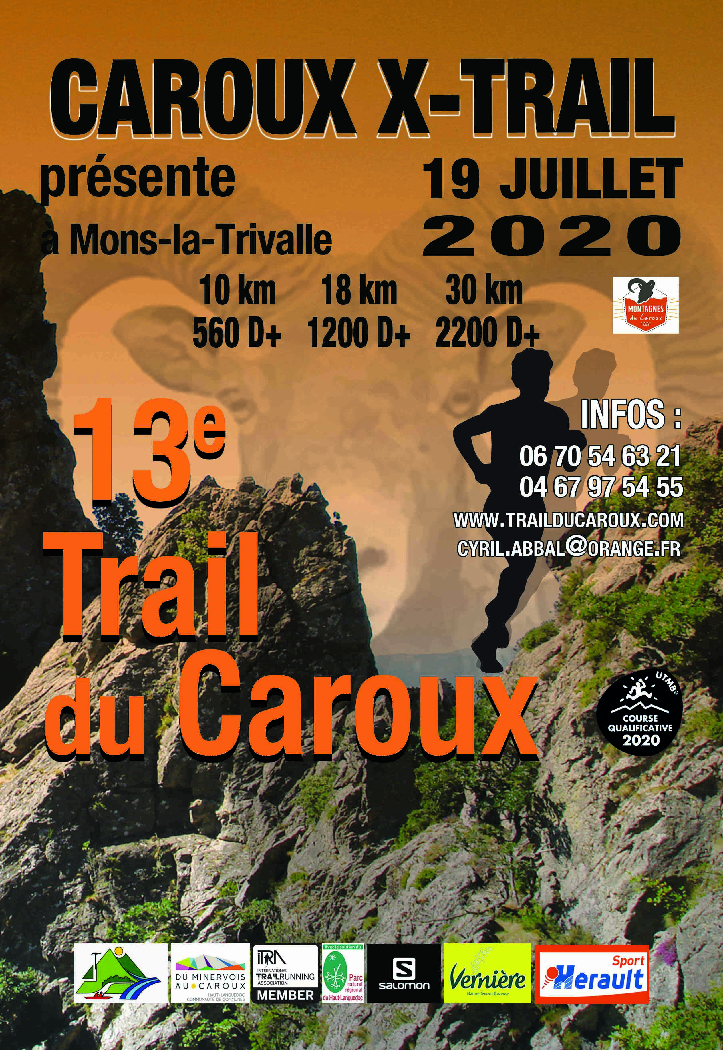 Affiche de la course Caroux X-Trail 2020