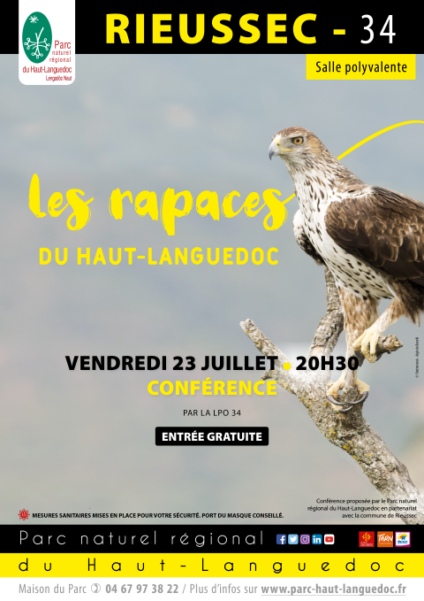 Conférence Les Rapaces du Haut Languedoc